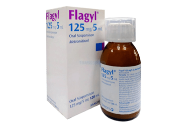 FLAGYL 125 MG/5 ML суспензия для приёма внутрь