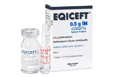 EQICEFT- IM 500 MG 1 флакон