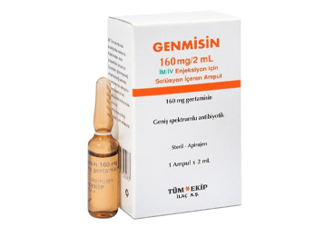GENMISIN 160 MG/2 ML IM/IV ENJEKTABL 1 флакон