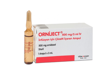 ORNIJECT 500 MG/3 ML IV INF. ICIN COZ. ICEREN ампулы