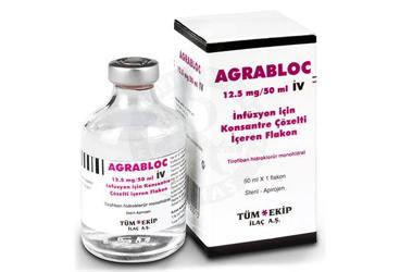 AGRABLOC 12,5 MG/50 ML IV INF. ICIN KON. COZ. ICEREN флакон (1 флакон)
