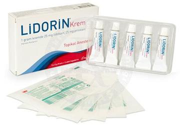 LIDORIN крем (5 GR 5 ADET)