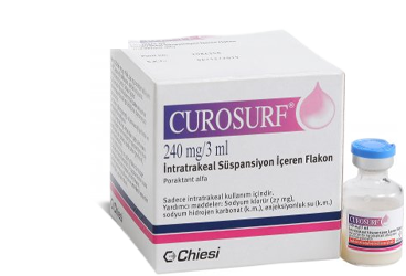 CUROSURF 240 MG/3 ML İNTRATRAKEAL SÜSPANSİYON 1 ADET TEK DOZLUK флакон
