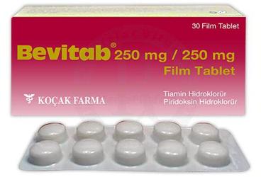 BEVITAB 250/250 MG таблетки покрытые оболочкой ( 30 таблетки покрытые оболочкой)