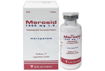 MEROSID 1 GR IV ENJEKTABL порошок ICEREN 1 флакон