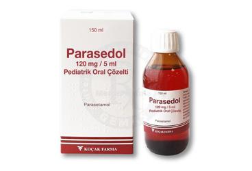 PARASEDOL 120 MG/5 ML детский раствор для приёма внутрь