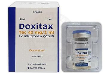 DOXITAX TEC 40 MG/2 ML IV раствор для инфузий (1 флакон)