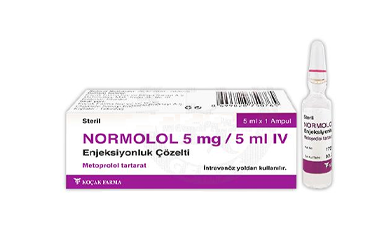 NORMOLOL 5 MG/5 ML IV раствор для инъекций (1 ампулы)
