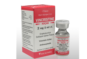 VINCRISTINE-KOCAK 2 MG/2 ML IV раствор для инъекций (1 флакон)