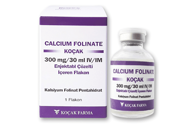 CALCIUM FOLINATE KOCAK 300 MG/30 ML IV/IM ENJEKTABL COZELTI ICEREN флакон