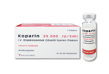 KOPARIN 25000 IU/5 ML раствор для инъекций ICEREN 1 флакон