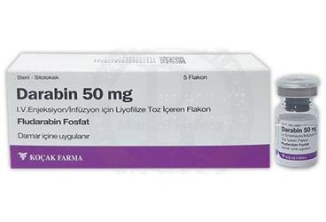 DARABIN 50 MG/ML IV ENJ./INF. ICIN лиофилизированный порошок ICEREN 5 флакон