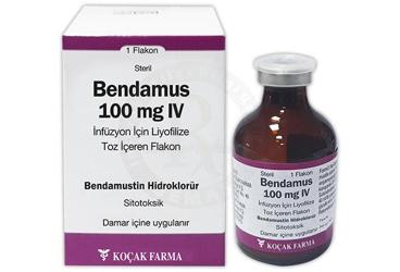 BENDAMUS 100 MG внутривенная инфузия ICIN лиофилизированный порошок ICEREN флакон