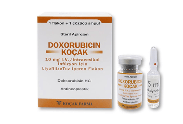 DOXORUBICIN KOCAK 10 MG IV/INTRAVESIKAL INFUZYON ICIN лиофилизированный порошок ICEREN 1 FLK+1 AMP