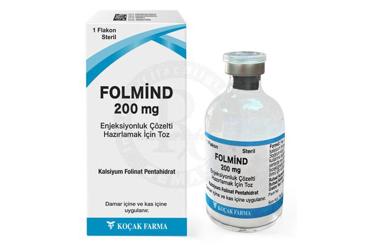 FOLMIND 200 MG раствор для инъекций HAZIRLAMAK ICIN порошок