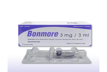 BONMORE 3 MG/3 ML ENJEKSIYON ICIN KONSANTRE COZELTI ICEREN готовый к применению SIRINGA