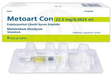 METOART CON 22,5 MG/ 0,5625 ML раствор для инъекций ICEREN шприц-ручка ( 1 шприц-ручка)