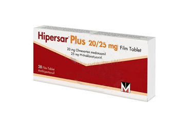 HIPERSAR Plus 20/25 MG таблетки покрытые оболочкой (28 таблетки)