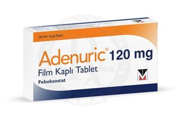 ADENURIC 120 MG 28 таблетки покрытые оболочкой