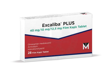 EXCALIBA Plus 40 MG/ 10 MG/ 12,5 MG таблетки покрытые оболочкой (28 таблетки)