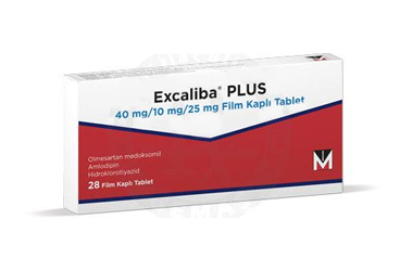 EXCALIBA Plus 40 MG/ 10 MG/ 25 MG таблетки покрытые оболочкой (28 таблетки)