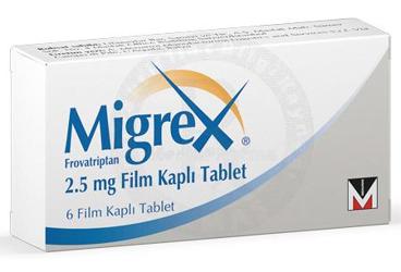 MIGREX 2,5 MG 6 таблетки покрытые оболочкой — фото упаковки