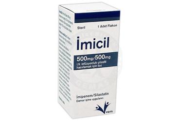 IMICIL 500 MG/500 MG IV раствор для инфузий HAZIRLAMAK ICIN порошок