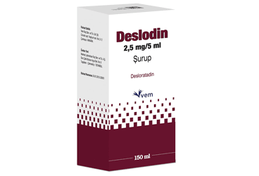 DESLODIN 2,5 MG/5 ML 150 ML сироп