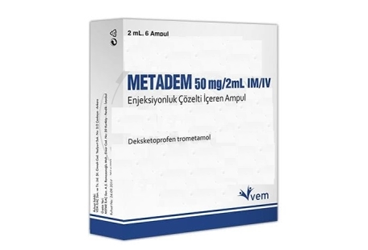 METADEM 50 MG/2 ML I.M./I.V. раствор для инъекций ICEREN 6 ампулы