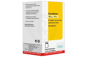 CURATINOX 50 MG/10 ML внутривенная инфузия ICIN KONSANTRE COZELTI ICEREN 1 флакон