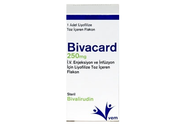 BIVACARD 250 MG IV ENJ. VE INF. ICIN LIYO. порошок ICEREN 1 флакон