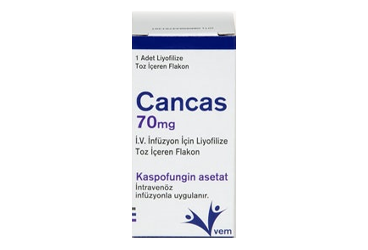 CANCAS 70 MG внутривенная инфузия ICIN лиофилизированный порошок ICEREN флакон