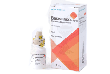 BESIVANCE 6 MG/ML глазные капли, суспензия 5 ML