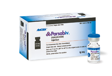 PARSABIV 2,5 MG /0,5 ML IV раствор для инъекций (6 флакон)