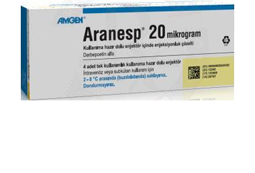 ARANESP 20 MCG/0,5 ML раствор для инъекций ICEREN готовый к применению шприц-ручка