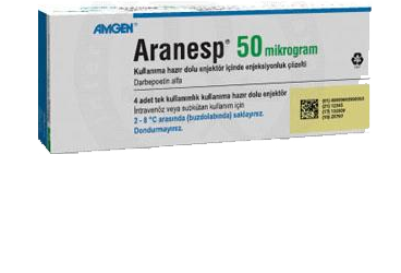 ARANESP 50 MCG/0,5 ML раствор для инъекций ICEREN готовый к применению шприц-ручка