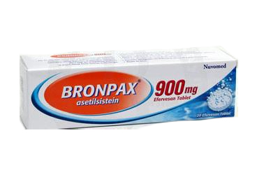 BRONPAX 900 MG 20 шипучие таблетки