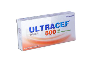 ULTRACEF 500 MG 20 таблетки покрытые оболочкой